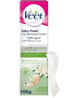 Veet Dry Skin Hair Removal Cream - 100g  - Image 3