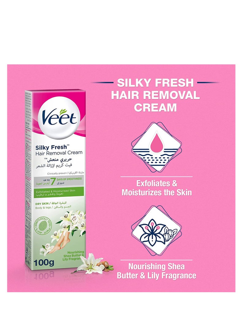 Veet Dry Skin Hair Removal Cream - 100g  - Image 5