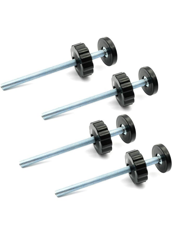 vmaisi vmaisi 4 Pack 8MM Baby Gate Threaded Spindle Rod - 8CM Short for Safety Pressure Gates  - Image 3