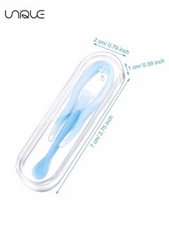 Unique 10 Pieces Contact Lens Tweezer Case, Travel Tweezers and Suction Stick Contact Lenses Inserter Remover (5 Colors) Contact Lens Remover Plunger Holder Inserter Remover for Hard Lenses  - Image 2