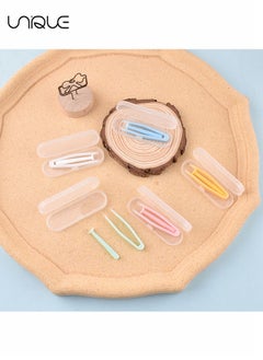 Unique 10 Pieces Contact Lens Tweezer Case, Travel Tweezers and Suction Stick Contact Lenses Inserter Remover (5 Colors) Contact Lens Remover Plunger Holder Inserter Remover for Hard Lenses  - Image 5