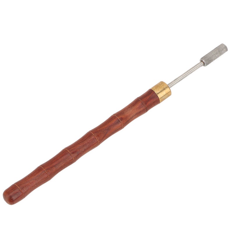 Leather Edge Dye Pen High-Grade Brass Head Sandalwood Handle - Oil Saving Leather Edge Finisher for DIY Leather Craft, Leatherworking Beginners & Professional Leather Crafters - Image 2