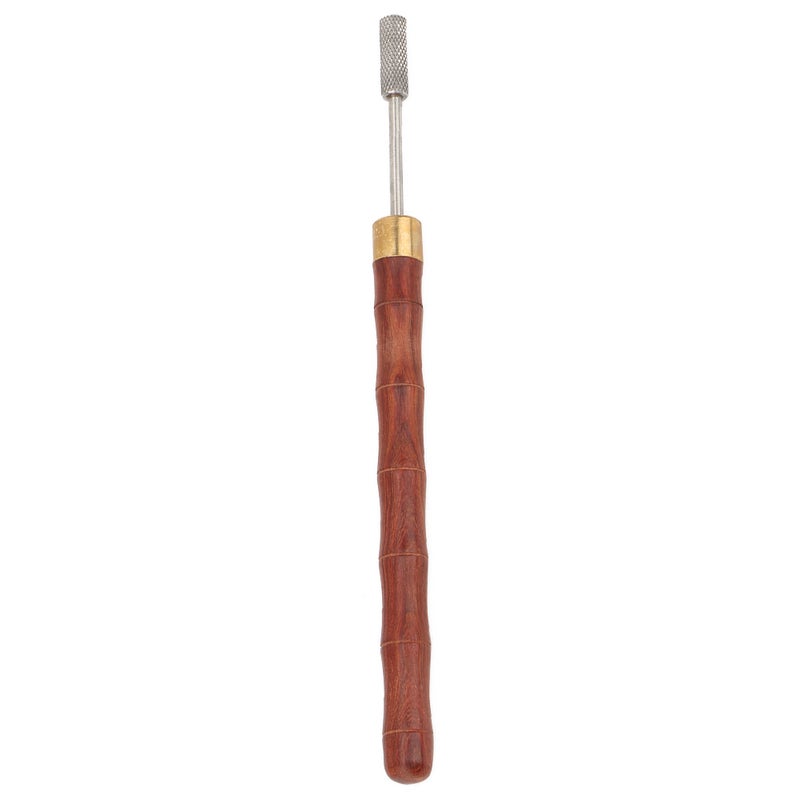 Leather Edge Dye Pen High-Grade Brass Head Sandalwood Handle - Oil Saving Leather Edge Finisher for DIY Leather Craft, Leatherworking Beginners & Professional Leather Crafters - Image 1
