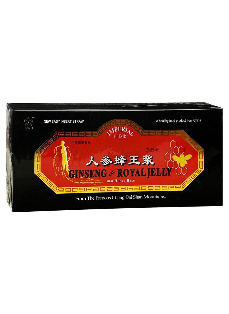 Imperial Elixir Ginseng And Royal Jelly, 30 Bottles, 0.34 Fl Oz (10 Ml) Each  - Image 1