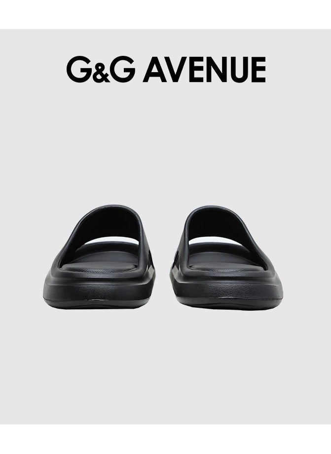 G&G AVENUE Pillow Slippers for Women and Men Non Slip Quick Drying Shower Slides Bathroom Sandals Ultra Cushion Thick Sole  - Image 4