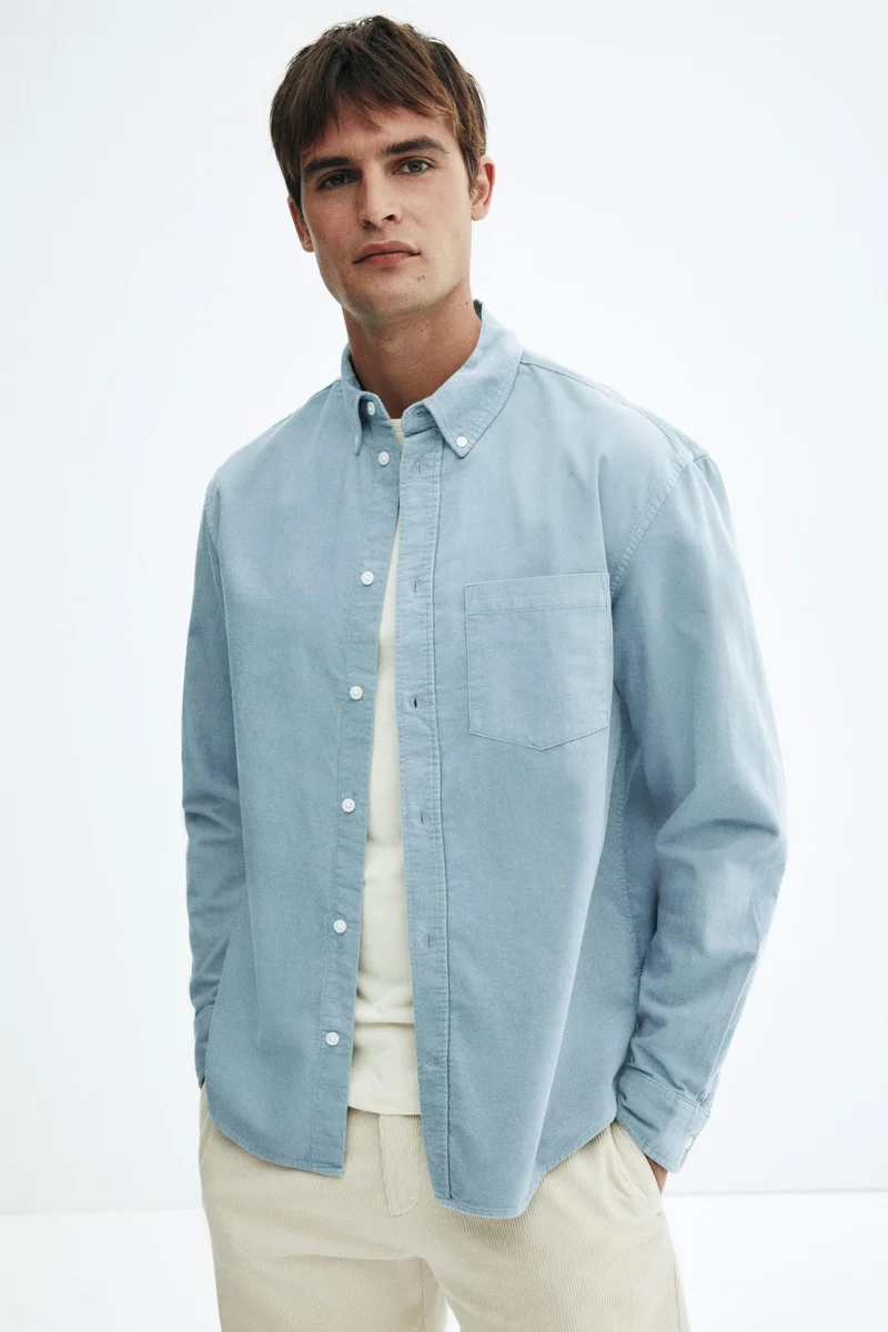 H&M Regular Fit Corduroy shirt