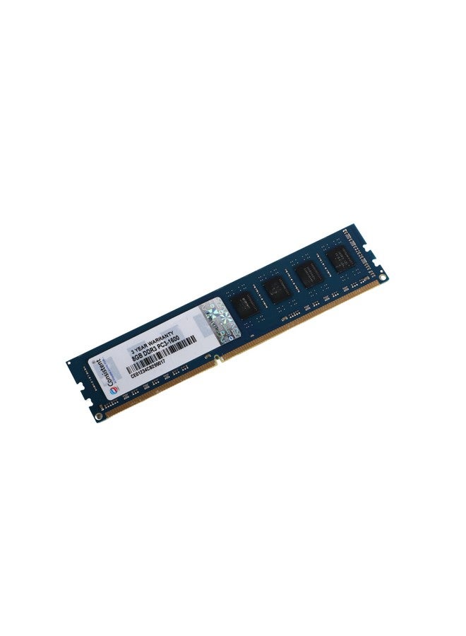 Consistent 8GB DDR3 1600MHz Desktop RAM (Memory) U-DIMM | Long-DIMM | DT PC3-1600 Single Channel Memory with 3 Years Manufacturer Warranty (Made in India) - Image 2