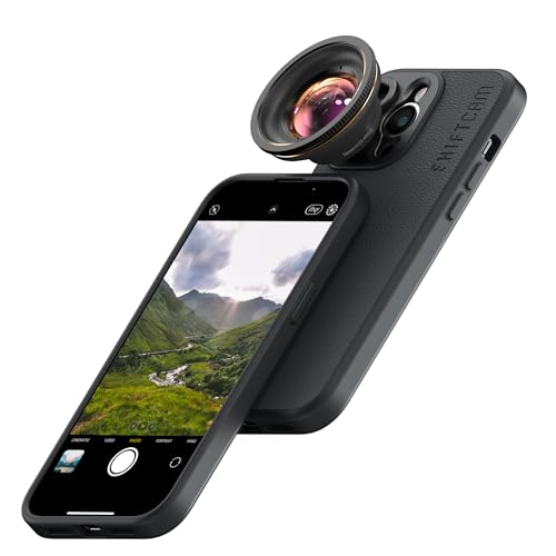 ShiftCam LensUltra 16mm Wide Angle Phone Camera Lens – 0.5X Magnification, 100° Field of View – Wide Angle Lens for iPhone & Android, Mobile Phone Photography and Travel Shots – Lens Only - Image 1