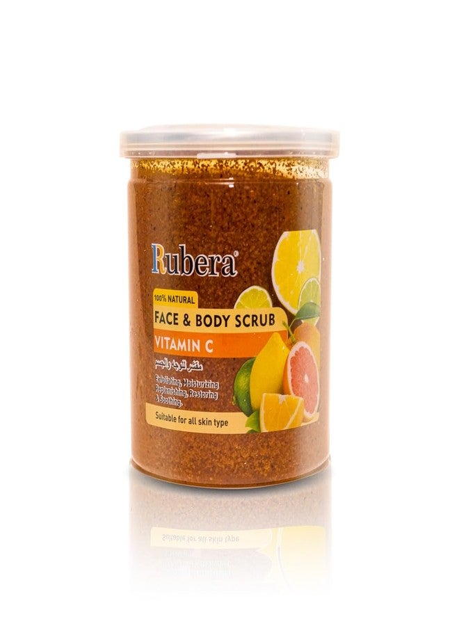 Rubera Face & Body Scrub Vitamin+C Suitable For all Skin Type 500 ml - Image 1