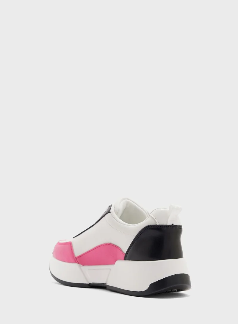Ginger Bright Colourblock Stacked Sole Sneaker