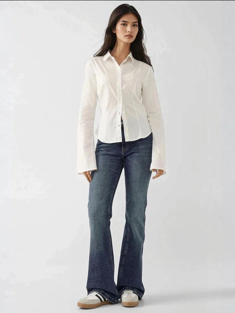 HICCUP Fitted Long Sleeve Shirt - Image 3