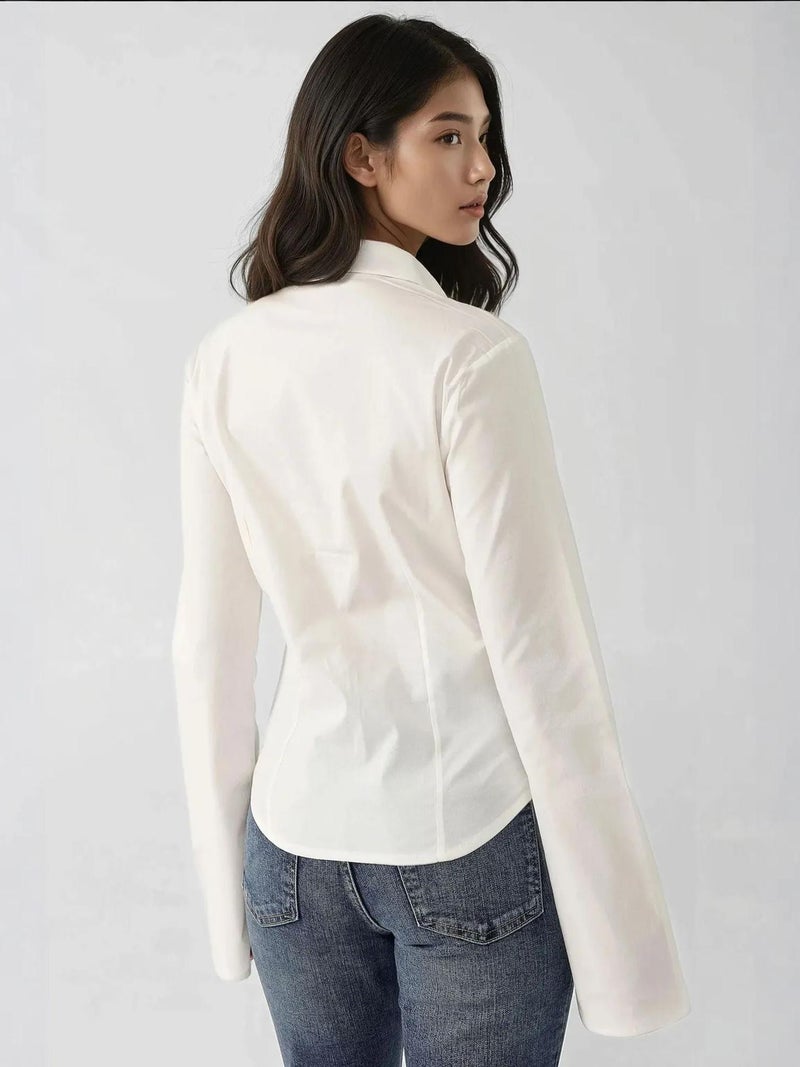 HICCUP Fitted Long Sleeve Shirt - Image 4