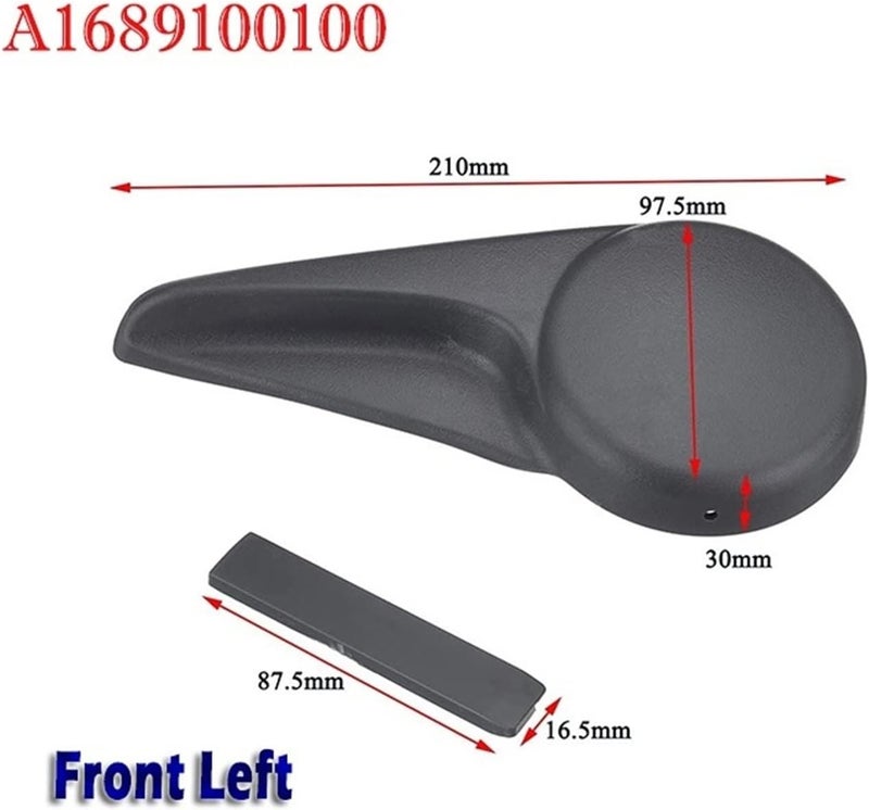 Wivplex Car Front Left Seat Adjuster Lever Handle for Mercedes W168 - Image 2