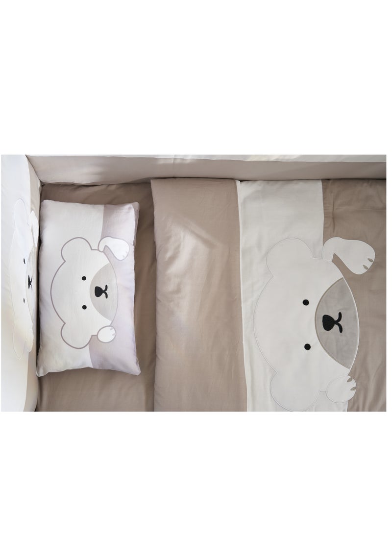 elphybaby - Baby Crib Bedding Set, 6 Pieces - Image 1