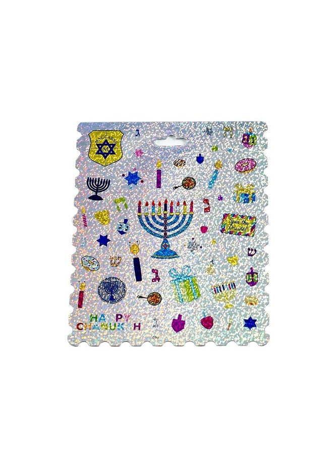 Rite Lite - Sticker Book For Kids Over 300 Chanukah Stickers Hanukkah Jewish Arts And Crafts Stickers Gifts Hanukkah Decorations Album For Scrapbooks Planners Gifts And Rewards - Image 1