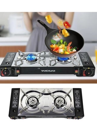 A Portable two-burner Gas Stove For Trips And Camping That Works On A Home Gas Cylinder And Small Gas Cans - pzsku/Z3E7909EA7B51CCBC0C9AZ/45/_/1723217056/b7fa8f81-7132-4532-9917-872a05bb40f5
