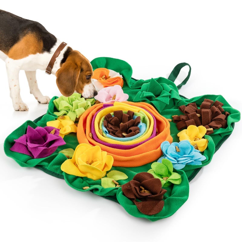 PUHOHUN Snuffle Mat for Dogs -Interactive Dog Toys to Keep Them Busy | Puppy Puzzle Slow Feeder Treat| Dog Lick Mat Enhancement - Image 1