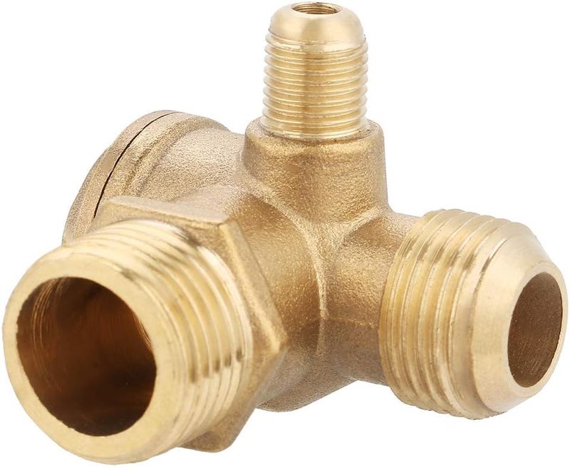 klarako Strength 90 Degree Brass Air Valve, Checkvalve for Tube for Compressor for Piston Pump for Air Pressure Tank default - Image 2