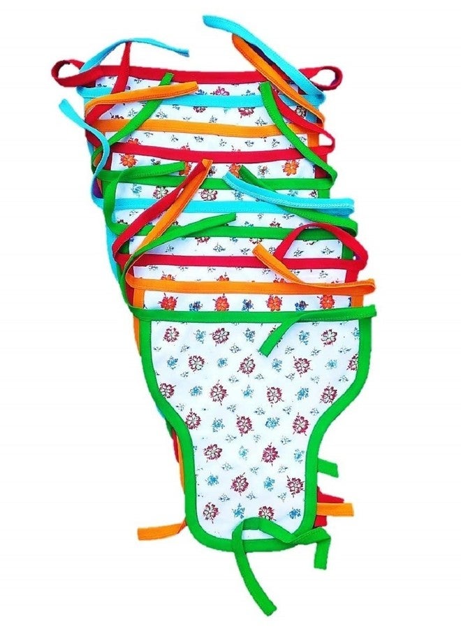 Sunuo Washable Reusable Multicolour Hosiery Cotton Diapers,Nappy,Langot For New Born Baby (0-6 Months(PACK OF 24) - Image 2