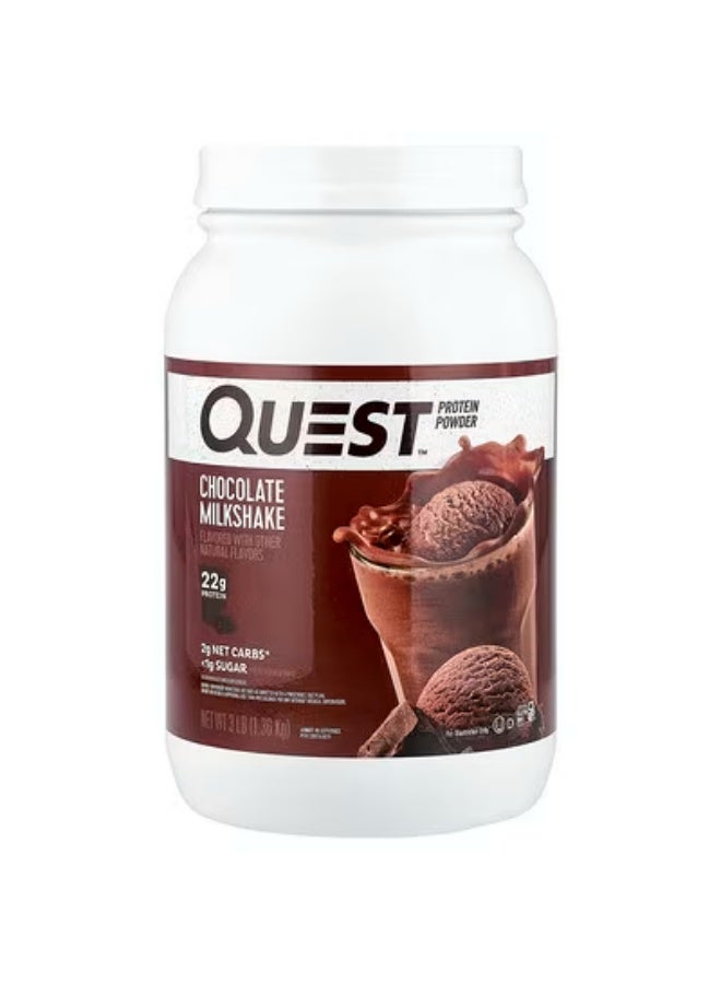 Quest Nutrition، مسحوق البروتين، ميلك شيك الشوكولاتة، 3 رطل (1.36 كجم)