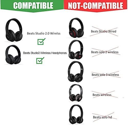 Knomix Studio Wireless Headband Replacement Repair Kit Compatible with Studio 20 30 Limited Edition Red Logo - Image 3