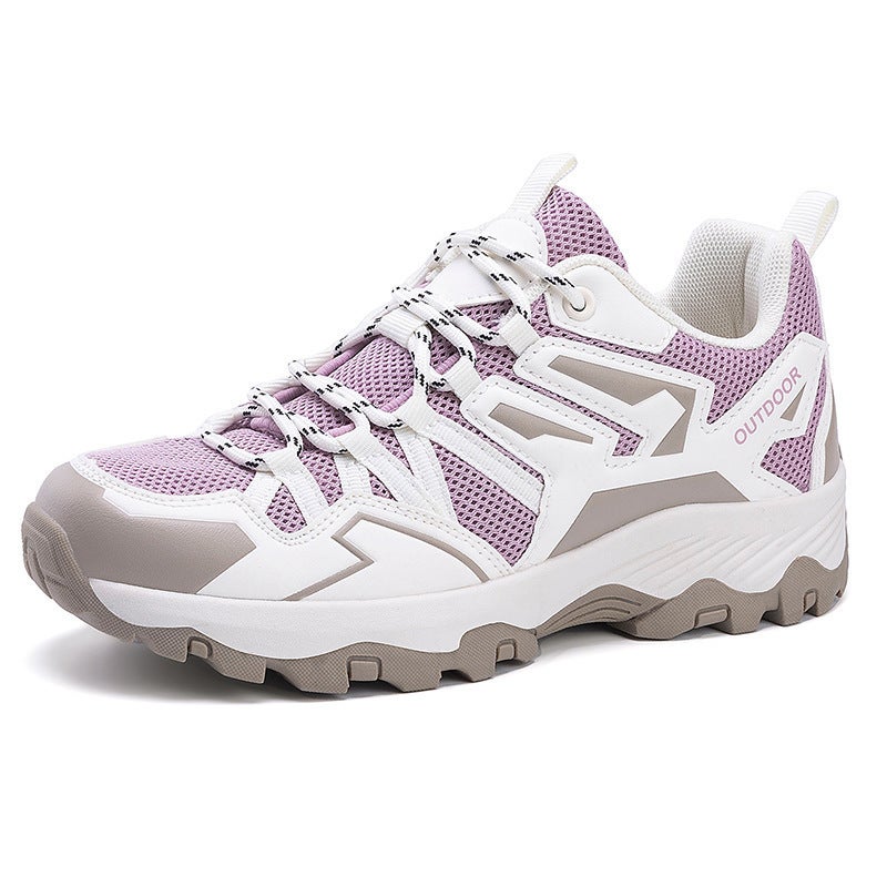 Couple'S Outdoor Sports Hiking Shoes Non-Slip Wear-Resistant Fashion Camping Hiking Shoes Men'S Anti-Collision Breathable Climbing Shoes For Children - Image 1