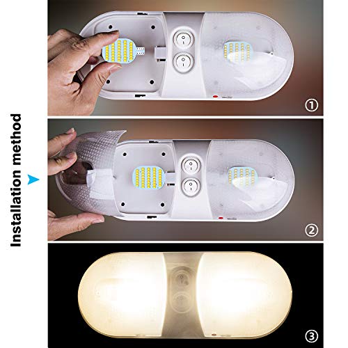 ACOHUIKE Super Bright T10 921 922 912 LED Bulbs for 12V RV Ceiling Dome Light RV Indoor Lights Camper Trailer Motorhome Marine Boat Dome Interior Light (Pack of 20, Soft White) - Image 5