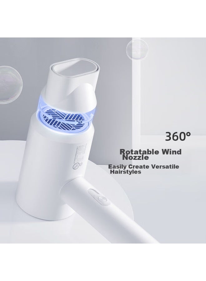 Flyco Hair Dryer For Dormitory Use, Gentle Wind Negative Ion Constant Temperature Hair Protection, Home Use Hot And Cold High-volume Fast-drying Hair Dryer Fh6290 1800w - Image 5