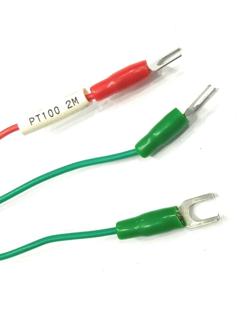 Jordy  - (WZTP-130) Pt100 2M Temperature Sensor Probe, High Temperature Resistant Waterproof K Type Thermocouple Anti Interference for Thermometers - Image 1
