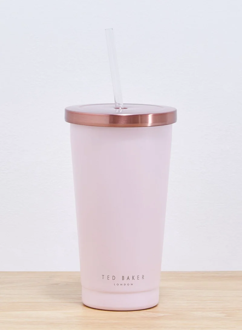Ted Baker Tumbler And Straw 480ml