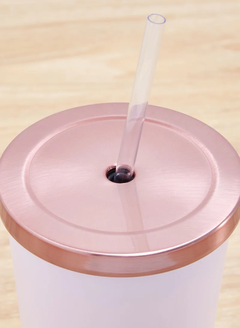 Ted Baker Tumbler And Straw 480ml