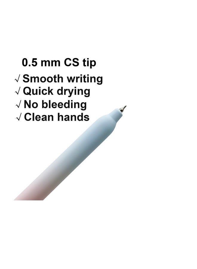 Maydahui 8 Pcs Beautiful Butterfly Pens Twistable Elegant Classic Butterfly Gel Pen Black Ink For School Office Supplies Party Favors - Image 3