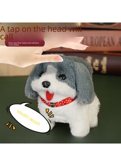 Generic Electronic Pet Toy Dog Cat Interactive Intelligent Robot Pets Smart Puppy Kitten Playmate Automatic Feeder-Color:Saint Bernard (dark Brown)-Specifications:Naked  - Image 3