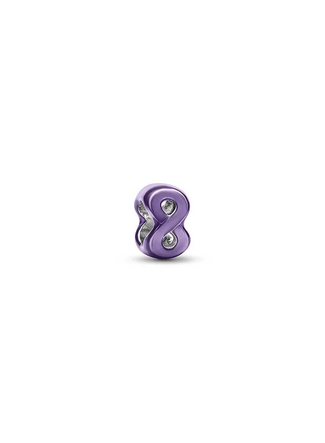 Purple Infinity Mini Charm
