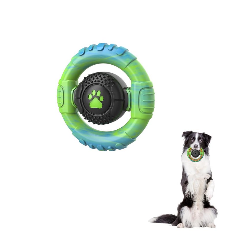 wodifer Dog Toys for Aggressive Chewers Large Medium Breed, Indestructible Squeaky Dog Chew Toys, Tough Nylon Rubber Interactive Dog Toys to Keep Them Busy - Image 1