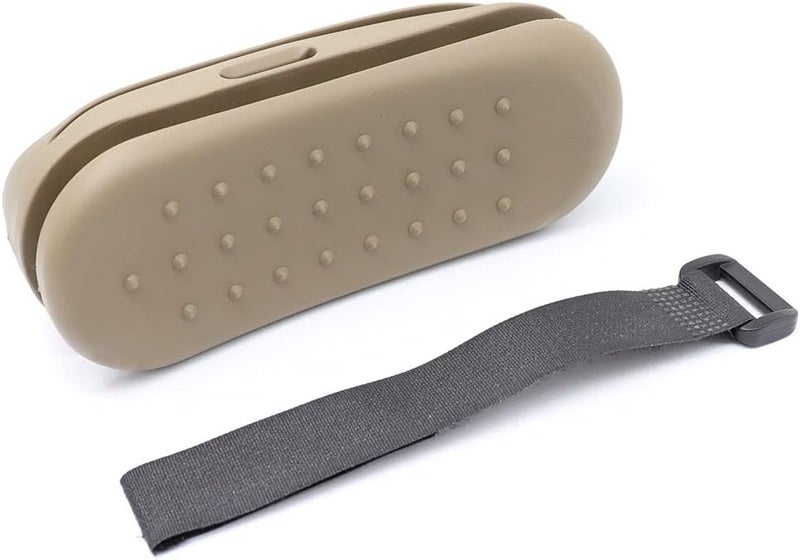 LThyzszb Recoil pad, Rubber Slip On Recoil Reducing Pad for shotgun or Rifle, Reduce & Buffer Recoil Pad, Black/Tan - Image 3