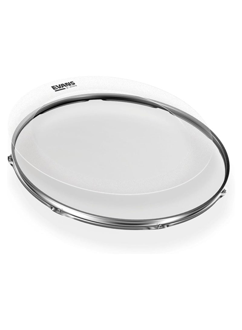 Evans ER-SNARE E-Ring Snare Drum Overtone Control Pack | 14 Inch | External Ring | Pack of 2 | Clear - Image 3