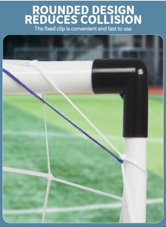 GROIC Sports Mini Soccer Goal Set - Backyard + Indoor Mini Net + Ball Set with Pump - Portable Folding Football Goal Set for Kids - 95*70CM  - Image 3