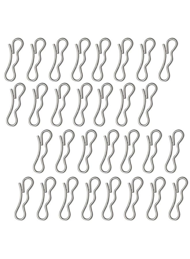 DECKMAN 30 Pack 5/16" Universal 714-04040 Bow Tie Cotter Pins Comptible with MTD/Troy-Bilt and More Brands Lawn Mowers and Snow Blowers, Used to Secure A Shear Bolt in Position - for 194208 532194208 - Image 1
