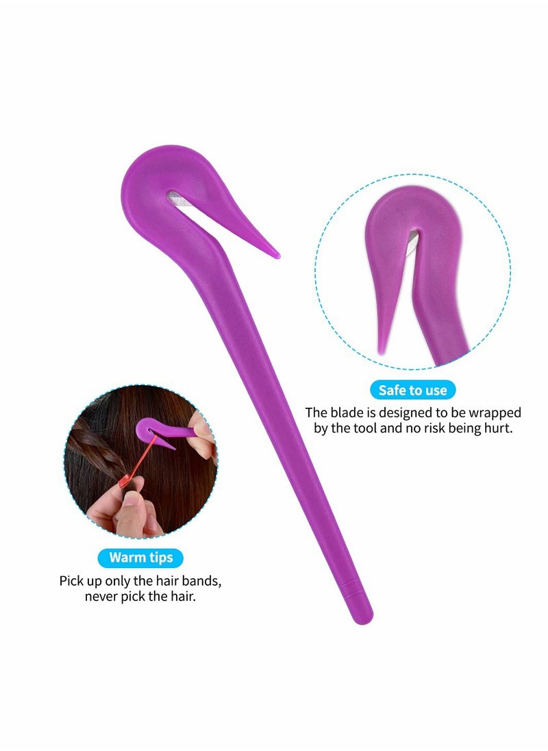 KASTWAVE Hair Bands Removers KASTWAVE Girls Hairs Styling Accessories 4 Pcs  - Image 5