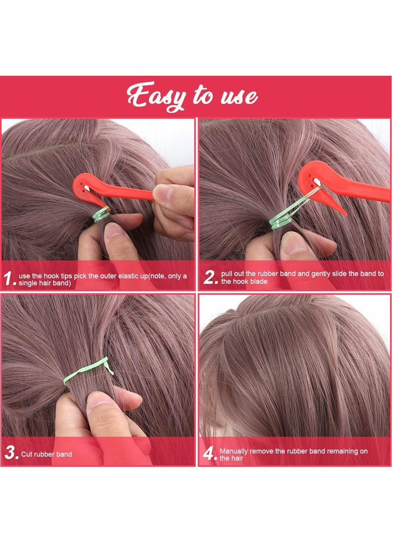 KASTWAVE Hair Bands Removers KASTWAVE Girls Hairs Styling Accessories 4 Pcs  - Image 4