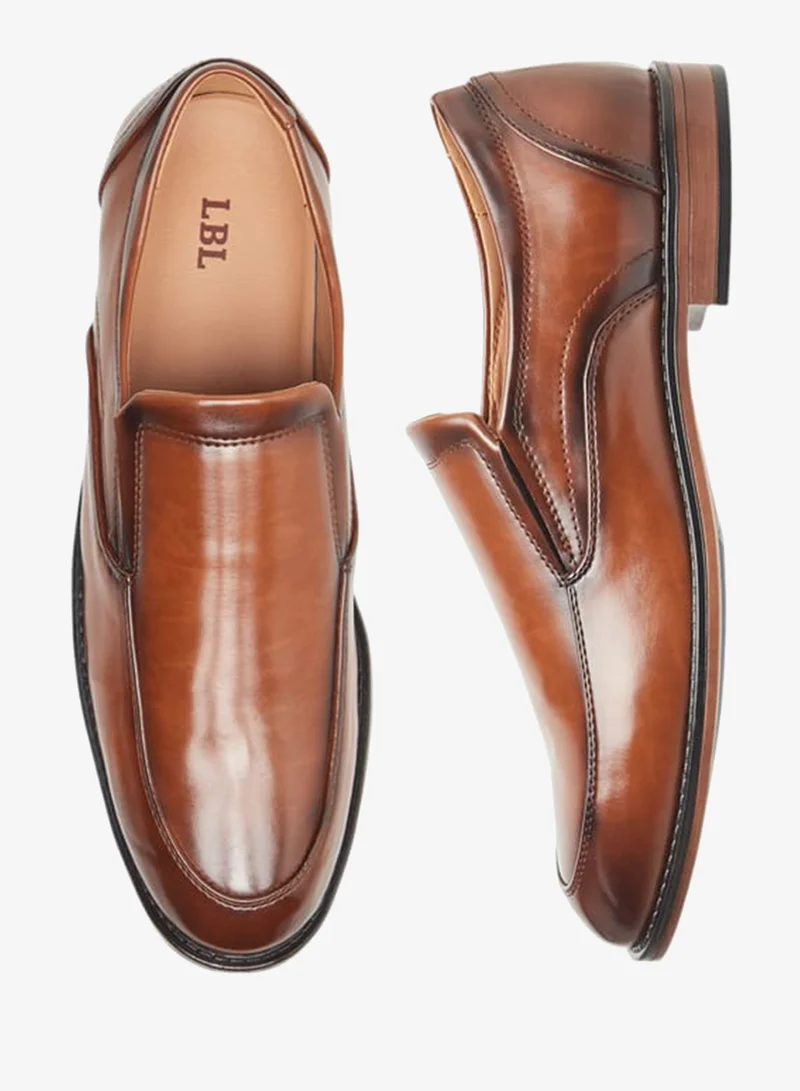 LBL by Shoexpress Mens Solid Slip-On Loafers