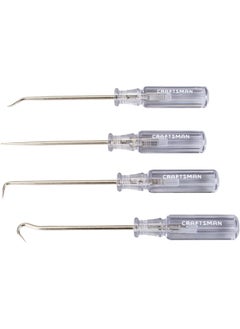CRAFTSMAN Screwdriver Set Pick  Hook Acetate Handle 4 Piece CMHT65048