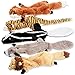 FIREOR Dog Squeak Toys No Stuffing Plush Dogs Chew Toy Bundle for Small Medium Large Breed Chewer Tough Durable Squeaky Pet Fetch Puppy Teething Chewing Interactive to Keep Them Busy Best Birthday Gift - Image 3