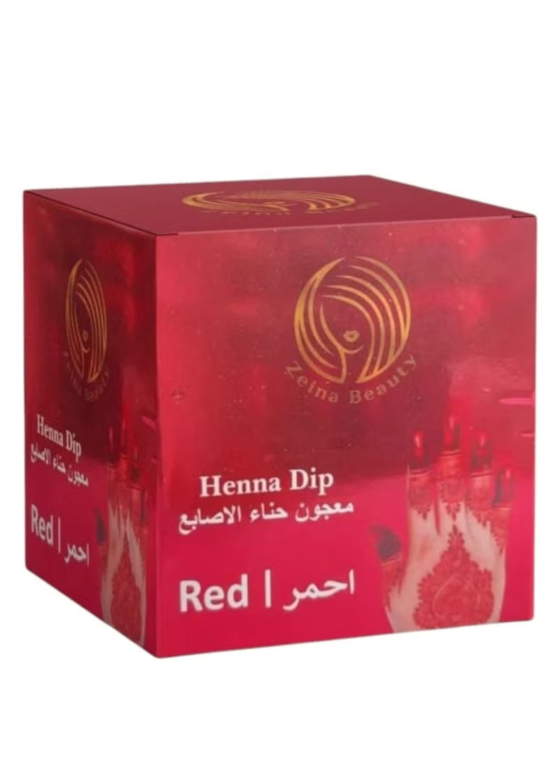 معجون حناء الأصابع أحمر 50 جم