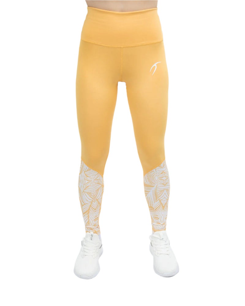 ATUM Flowery Gold Leggings - Image 3