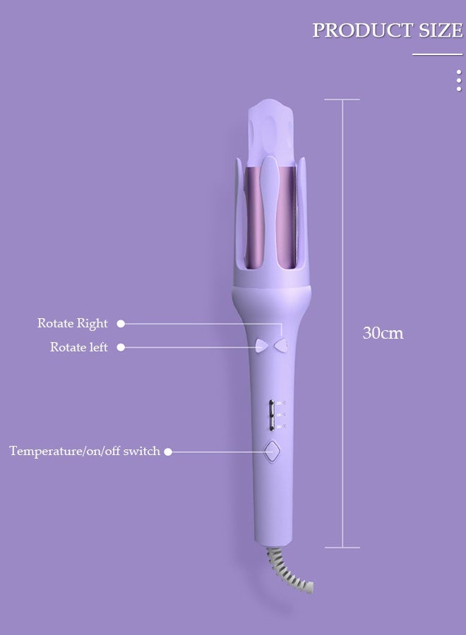 DUNISO Automatic Hair Curler Rollers,Advanced Petal-shaped Auto Curling Iron 32mm Large Waves,Hair Care Coating,Fast Heating,3 Temperatures control,Multi-Protections,Create Pretty Curls Effortlessly - Image 4