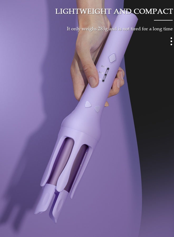 DUNISO Automatic Hair Curler Rollers,Advanced Petal-shaped Auto Curling Iron 32mm Large Waves,Hair Care Coating,Fast Heating,3 Temperatures control,Multi-Protections,Create Pretty Curls Effortlessly - Image 2