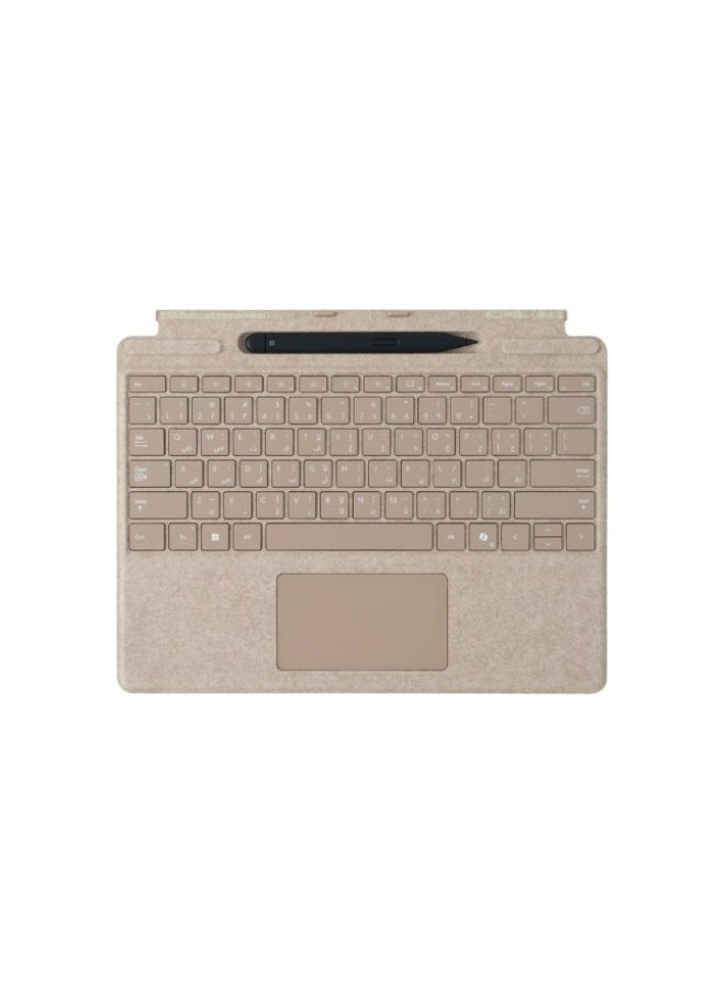 Microsoft Surface Pro 11th Edition English/Arabic Keyboard With Slim Pen Dune - Image 1