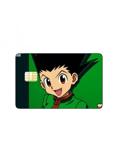 PRINTED BANK CARD STICKER Gon From Hunter X Hunter Anime